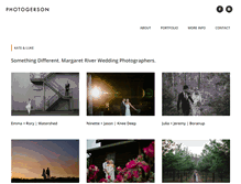 Tablet Screenshot of photogerson.com